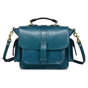 Old Trend Turquoise Leather Valley Breeze Crossbody w/ Dust Bag
